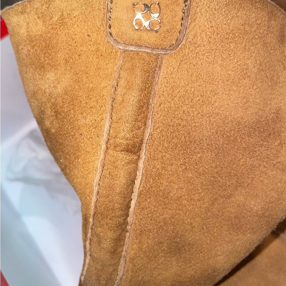 Coach Patsy Shearling Boots In Ginger - image 4